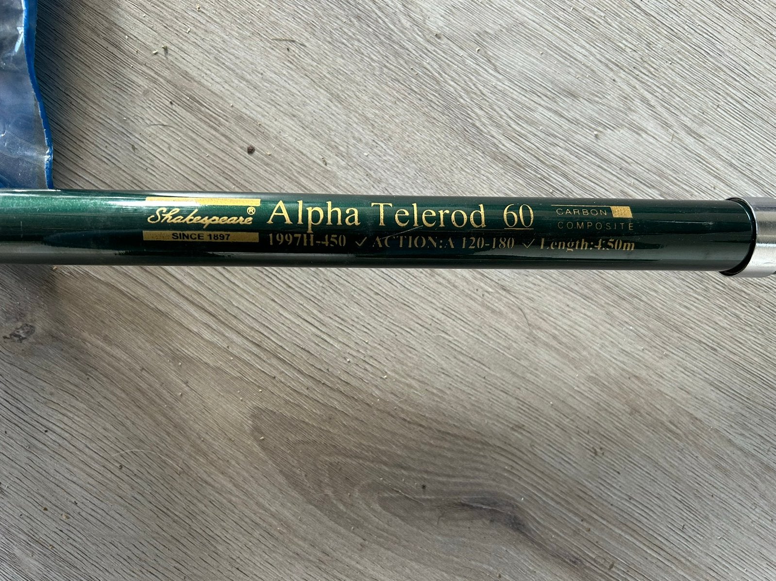 Vishengels, Ophalen, Gebruikt, Vaste hengel
