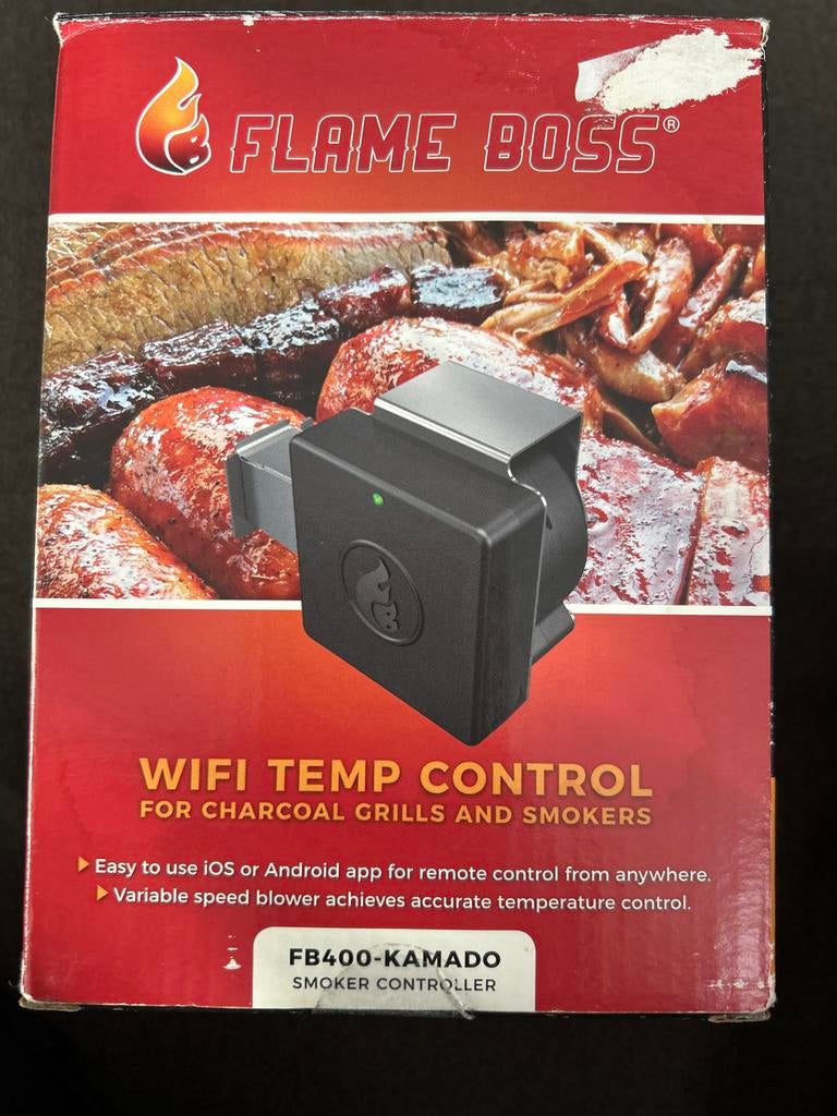 Flame Boss FB400-KAMADO Smoker Controller, Ophalen of Verzenden, Zo goed als nieuw