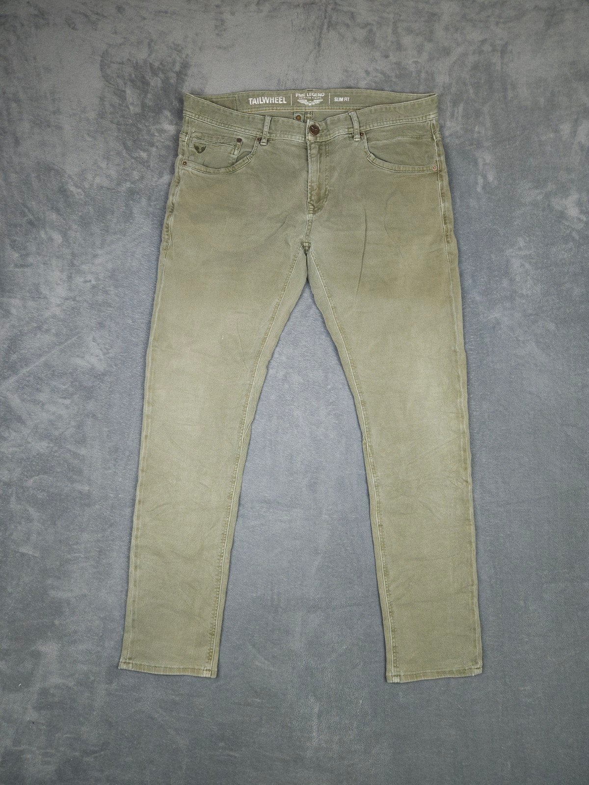 Pme Legend Broek Tailwheel W38 L34 Groen Jeans Pall Mall

St, Kleding | Heren, Spijkerbroeken en Jeans, W36 - W38 (confectie 52/54)