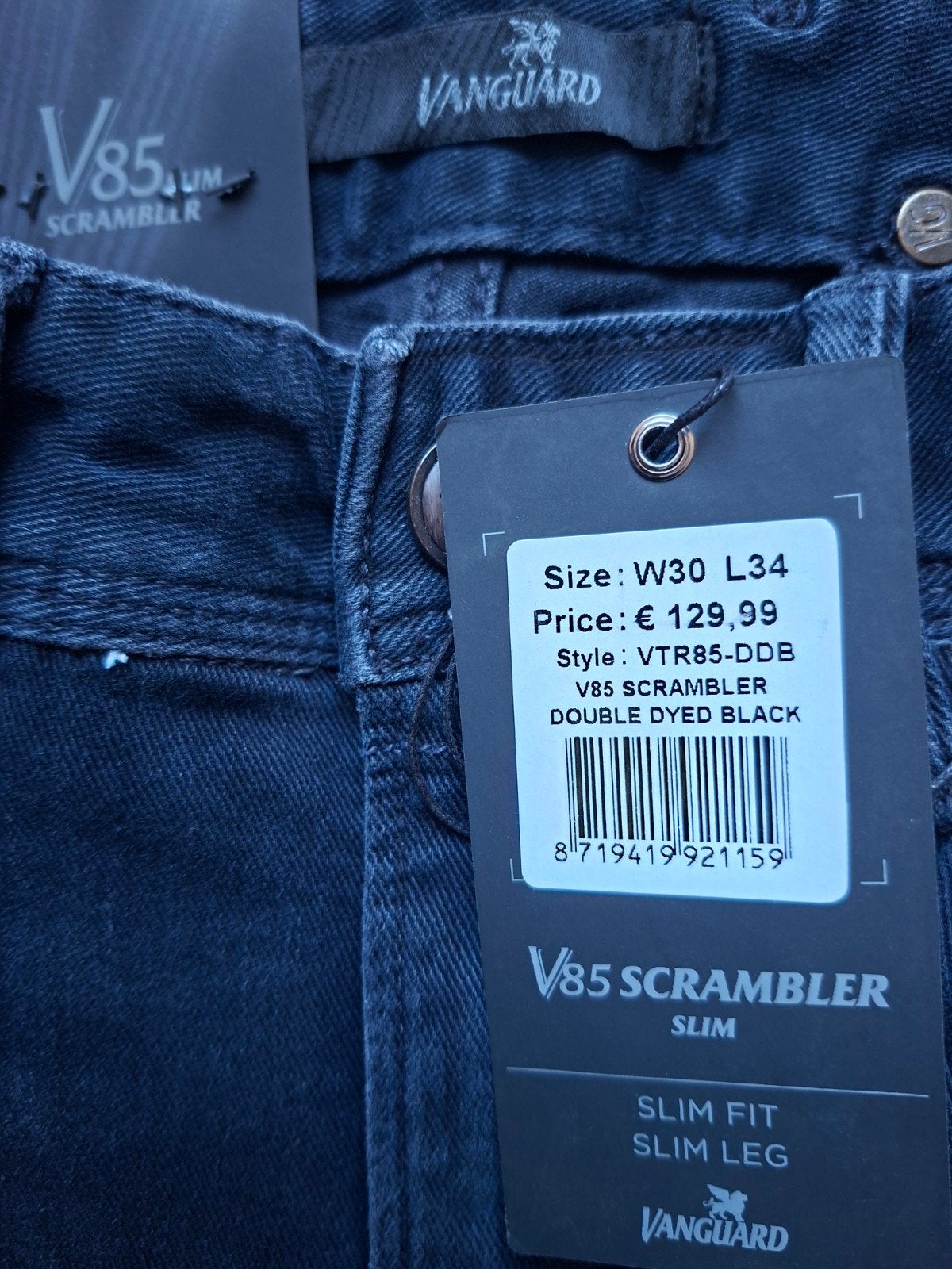 VANGUARD V85 slimfit jeans W30 L34, Blauw, Nieuw, W32 (confectie 46) of kleiner, Ophalen of Verzenden