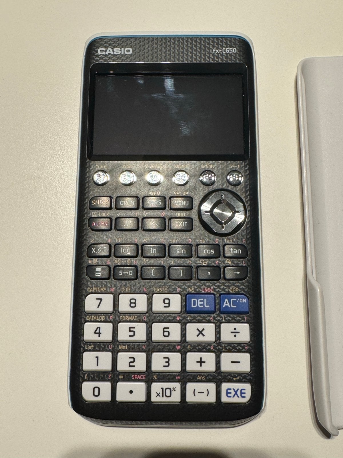 Grafische rekenmachine Casio Fx-CG50, Ophalen of Verzenden, Grafische rekenmachine, Zo goed als nieuw