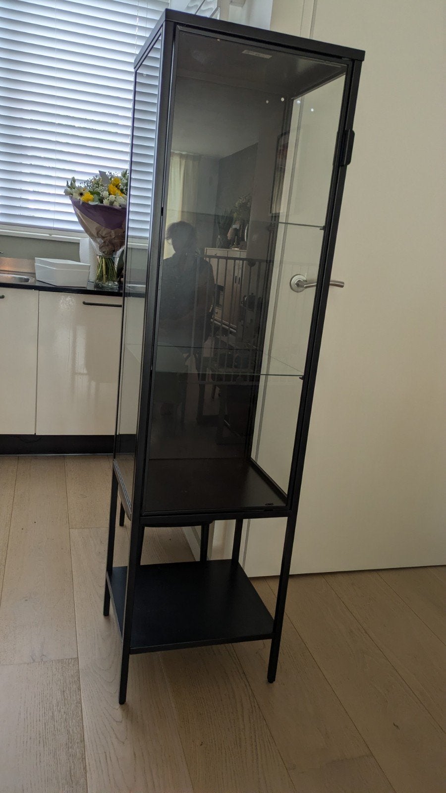 Ikea Rudsta vitrinekast, Ophalen, Zo goed als nieuw, 25 tot 50 cm, Minder dan 50 cm
