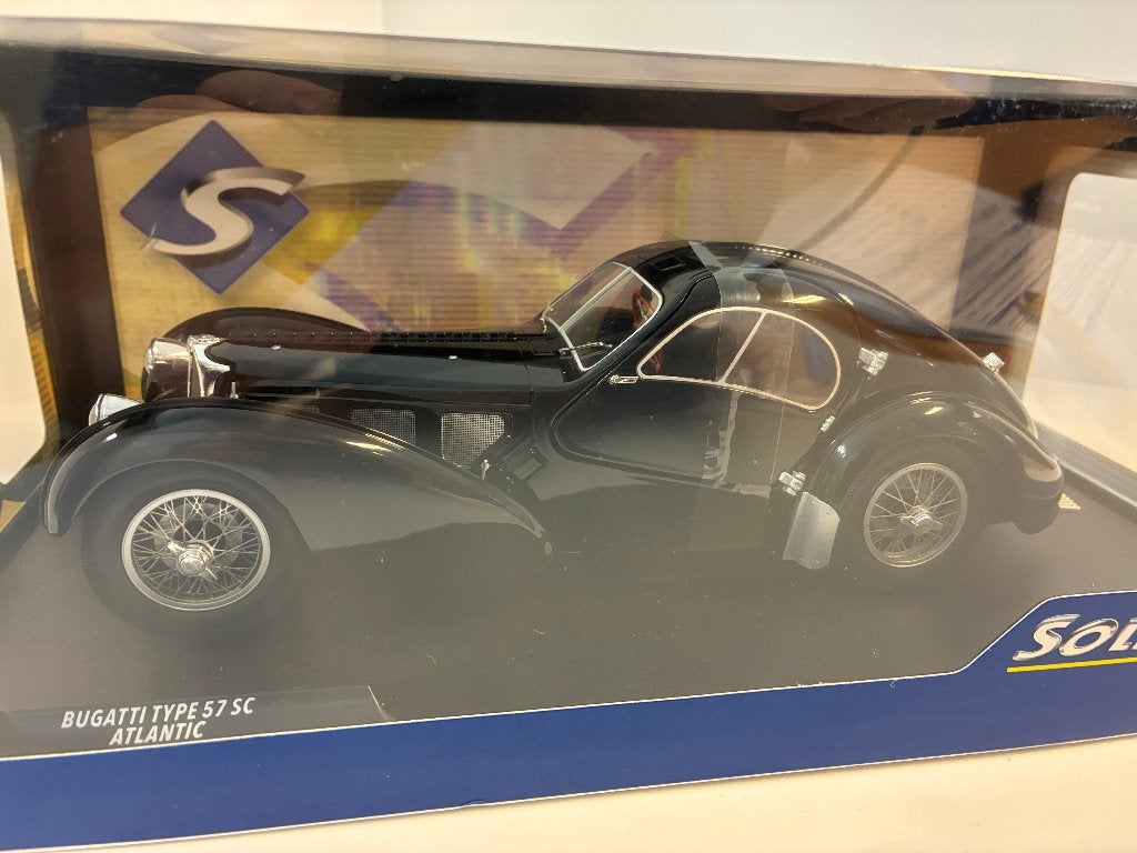 27286: Bugatti Type 57 SC Atlantic - 1937 - Solido 1:18, Solido, Auto, Solido, Nieuw