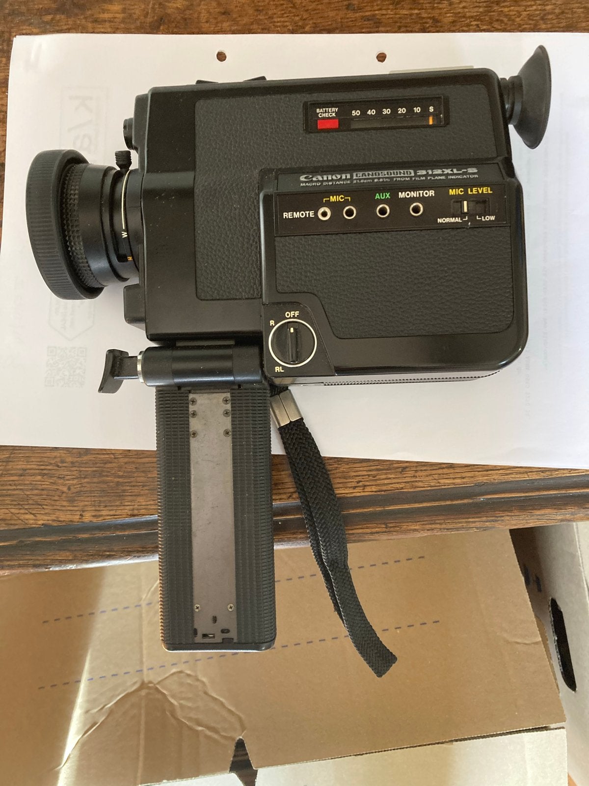 Canon Canosound 312XL-S Super 8 filmcamera, Ophalen of Verzenden, 8mm, Camera