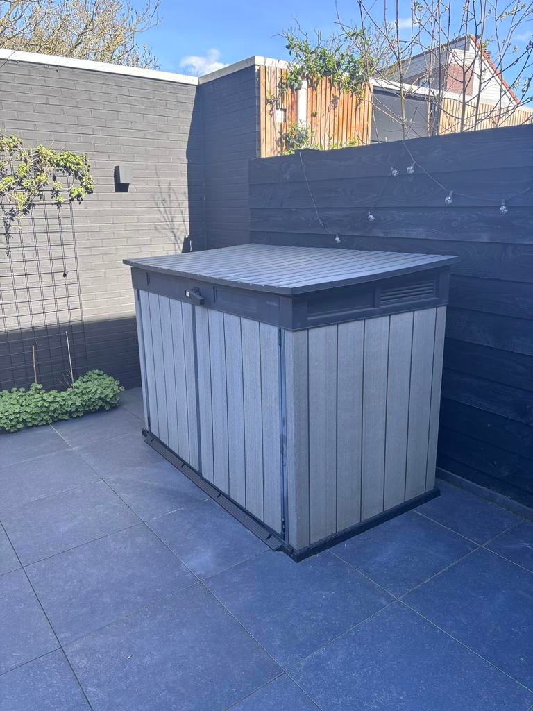 Keter Store It Out Max buitenopbergbox, Ophalen, Zo goed als nieuw, Kunststof, Containerberging