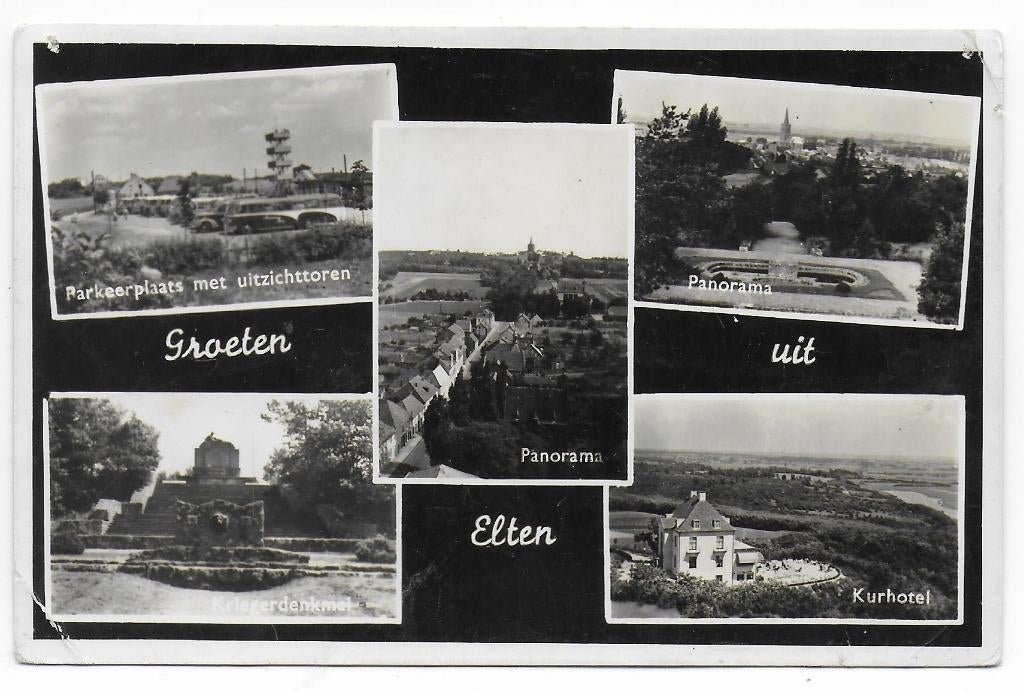 Elten Ansichtkaart Uit 1956 B7258 ), Ophalen of Verzenden, 1940 tot 1960, Gelopen