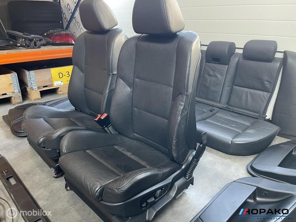 Lederen sport interieur BMW 5 serie E60 zwart | elektrisch, Auto-onderdelen, Gebruikt, Einsteinlaan 5 rijswijk, Bmw, Ophalen of Verzenden