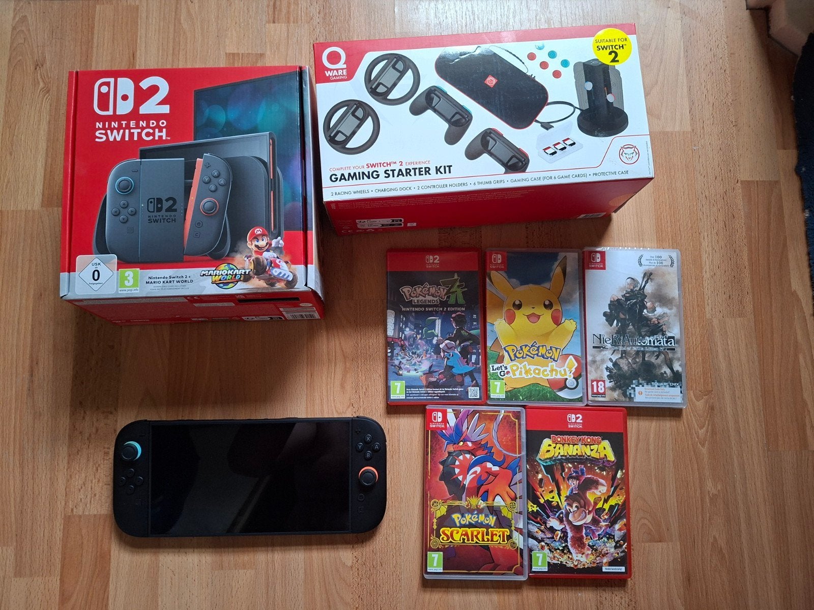 Nintendo Switch 2 met games en accessoires, Ophalen, Met games, Zo goed als nieuw, Switch Original