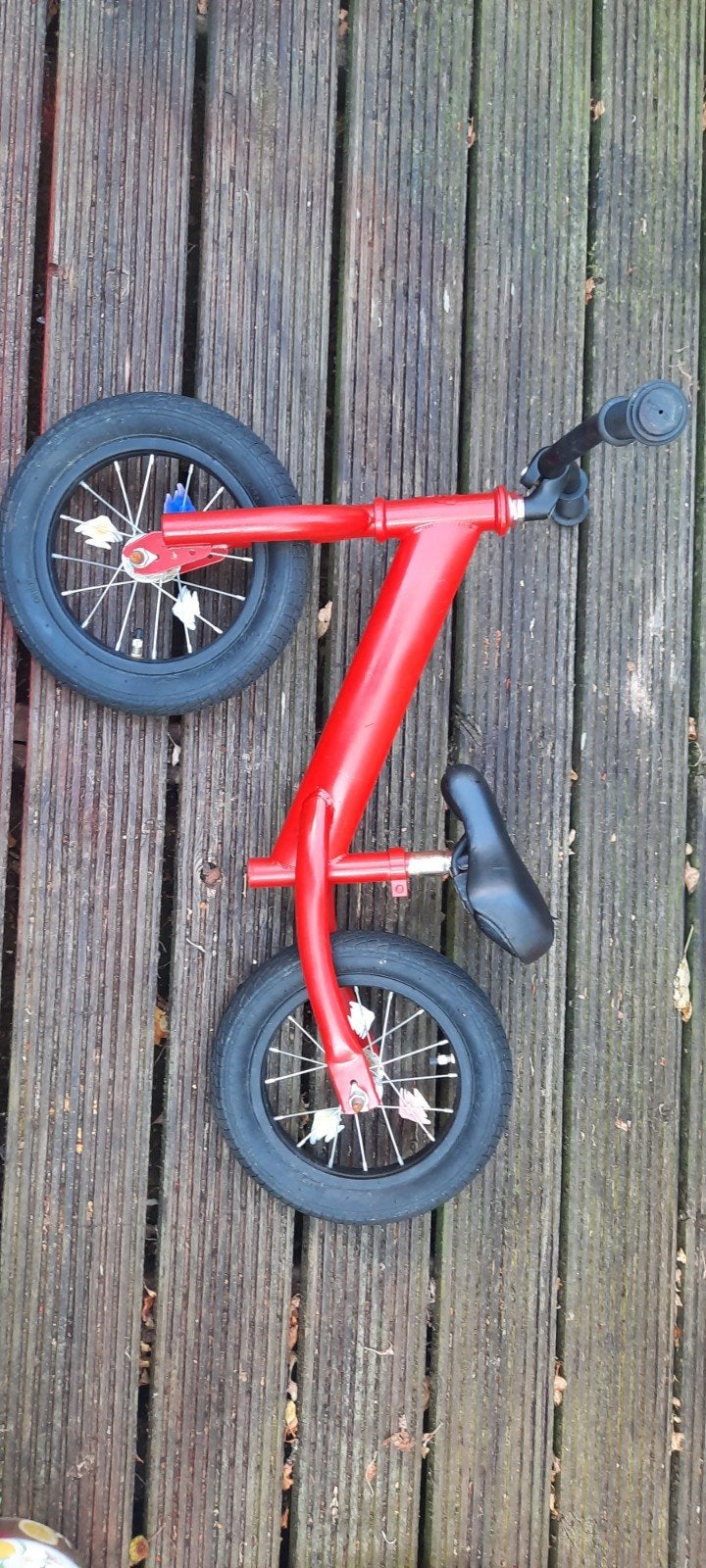 Gaan als de brandweer!  Stoere rode loopfiets!, Ophalen of Verzenden, Gebruikt, Loopfiets
