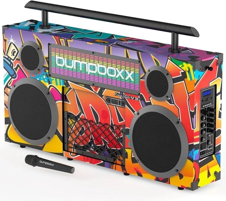 Bumpboxx Bluetooth Speaker Boombox, Nieuw, Draagbare speaker, Bluetooth, Minder dan 60 watt