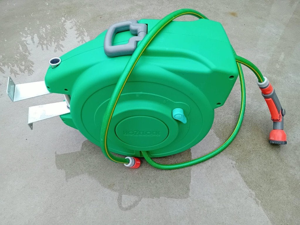 Hozelock tuinslanghaspel, Ophalen of Verzenden, Gebruikt, Tuinslanghaspel