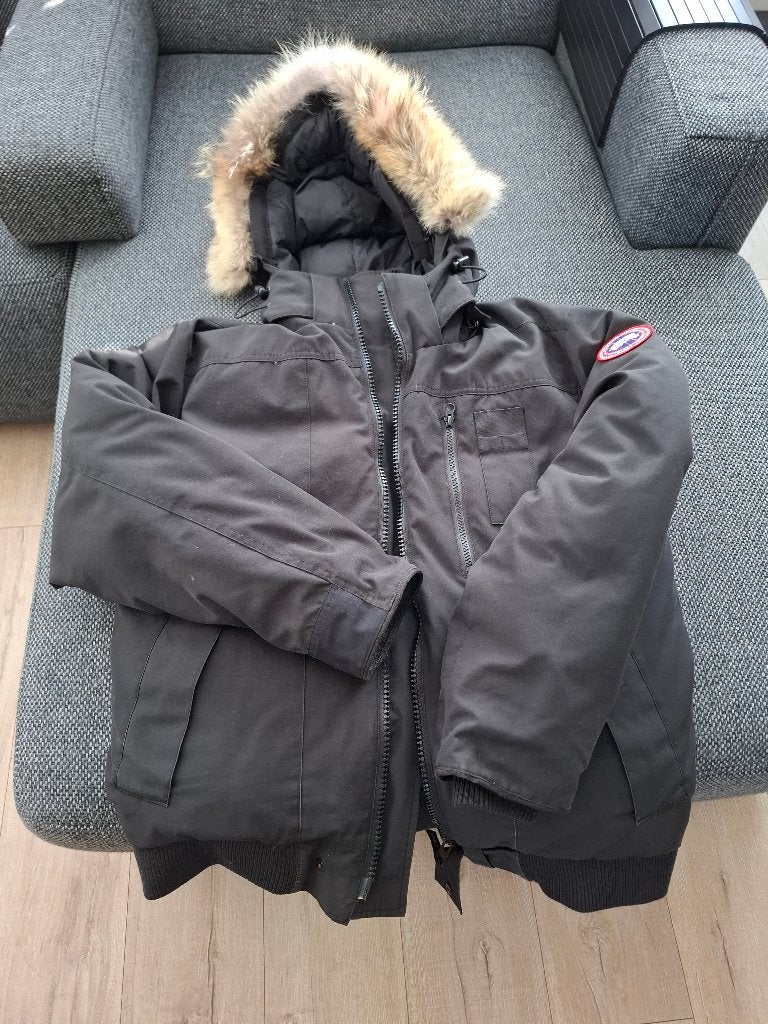 Winterjas Canada Goose, Maat 52/54 (L), Zwart, Canada Goose, Ophalen of Verzenden