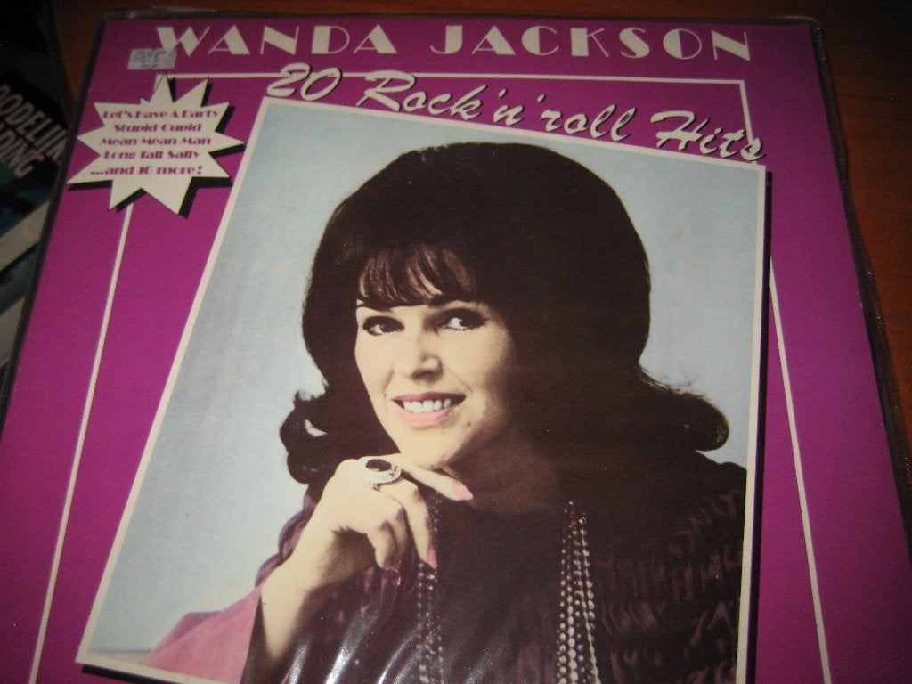 LP, Wanda Jackson: 20 Rock ´n Roll Hits, Ophalen of Verzenden, Zo goed als nieuw, 12 inch