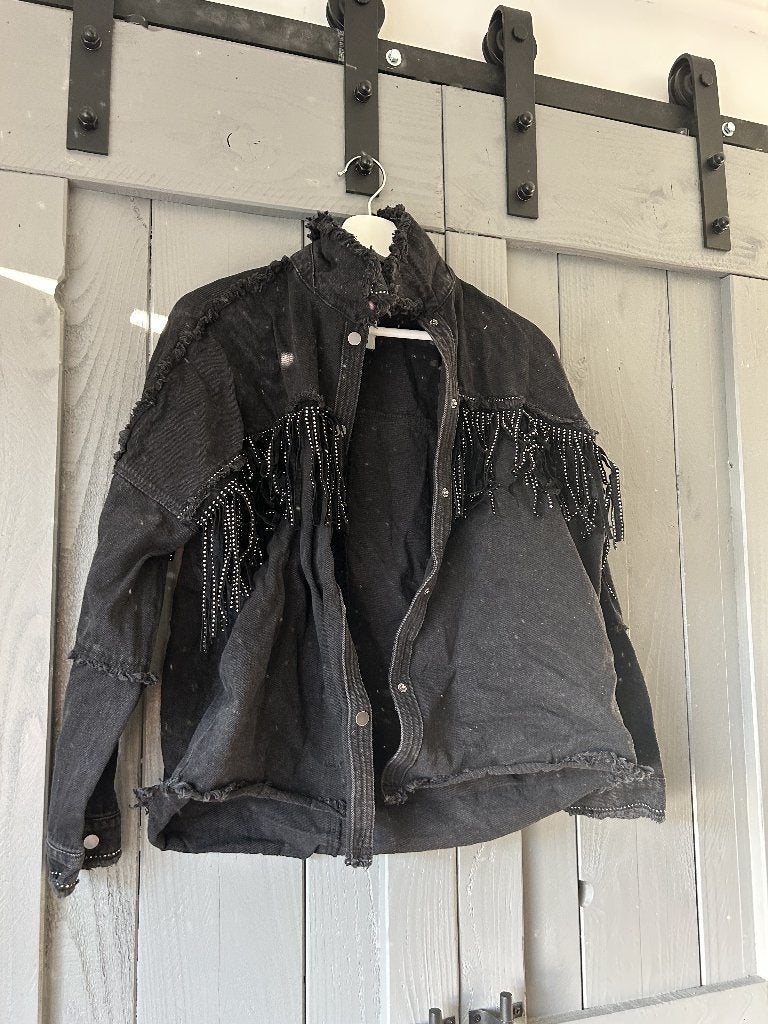 Spijkerjas Zara S, Ophalen of Verzenden, Maat 36 (S), Gedragen, Zara