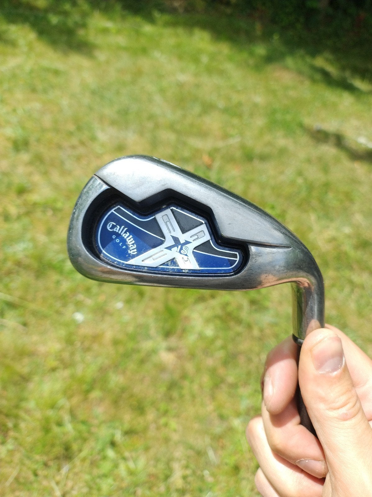 Callaway X-18 volledig ijzerset golf heren (4-P, S), rechtsh, Sport en Fitness, Golf, Ophalen of Verzenden, Gebruikt, Set, Callaway