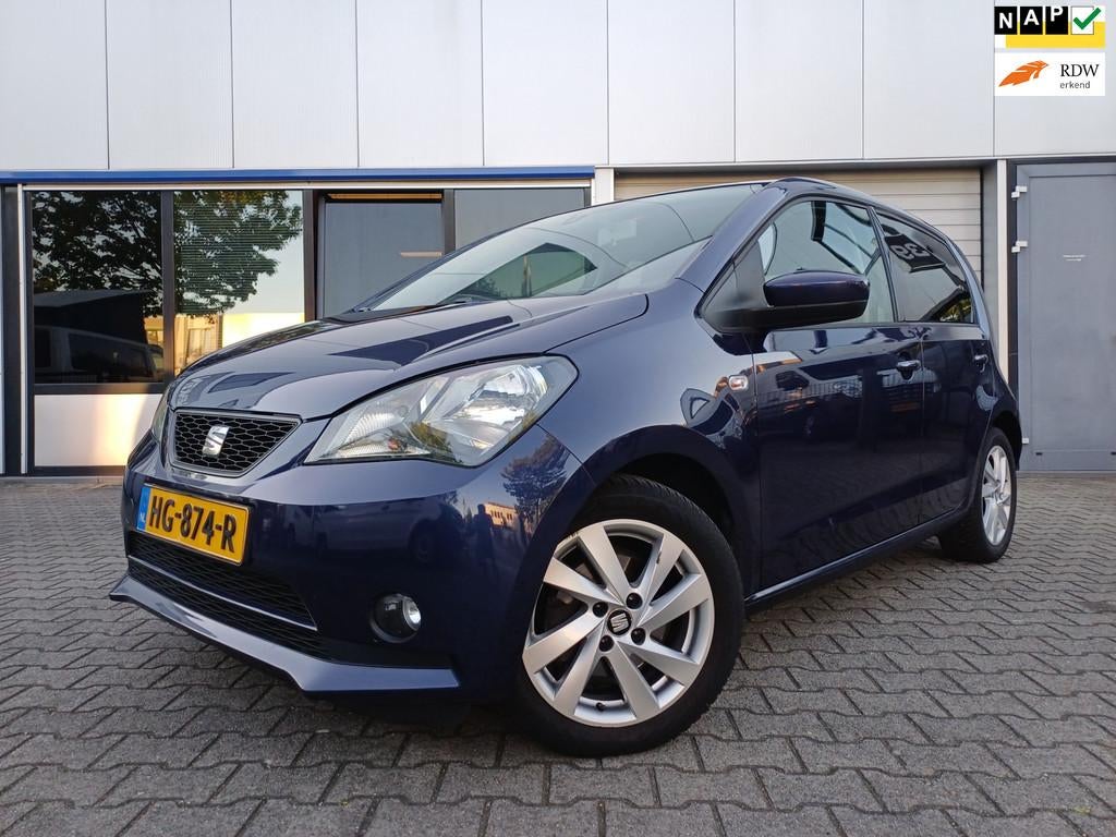 Seat Mii 1.0 Sport Connect NAVI/AIRCO/LMV/PDC/LEDER, Auto's, Voorwielaandrijving, Gebruikt, Euro 6, 840 kg