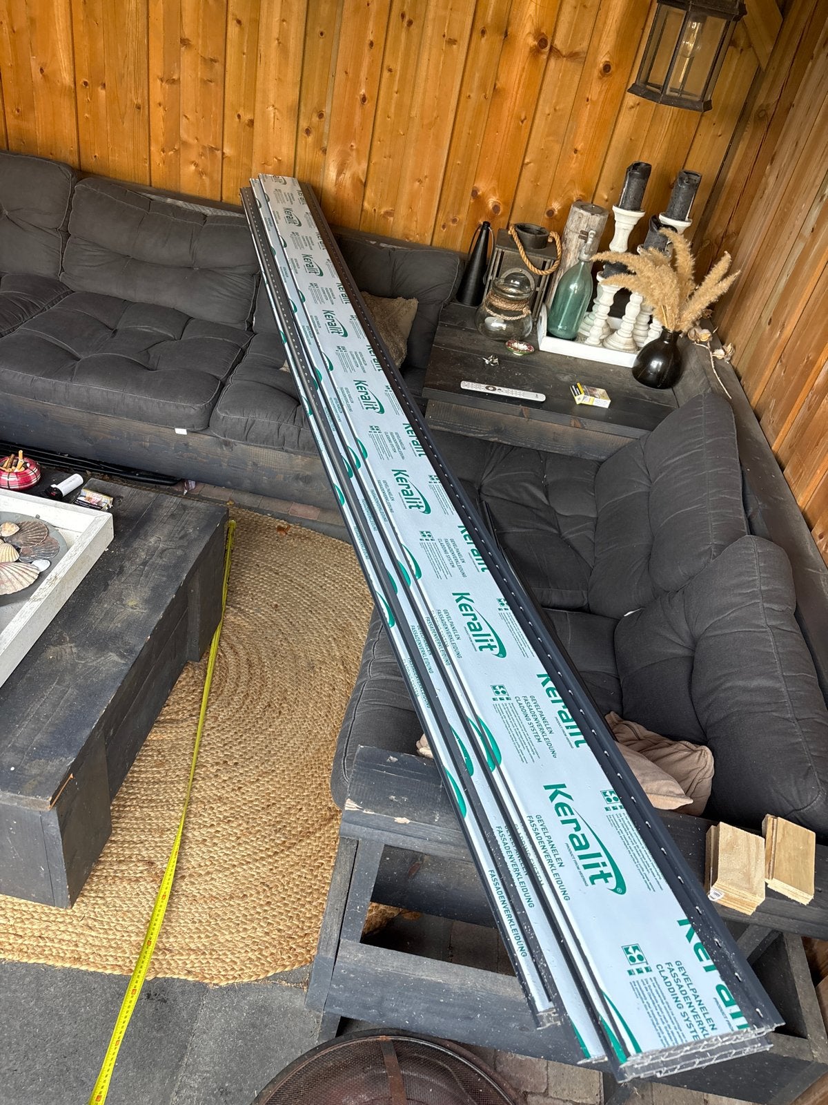 Keralit gevelpanelen / gevelbekleding - 270 cm, Ophalen, Minder dan 25 mm, Nieuw, 250 tot 300 cm