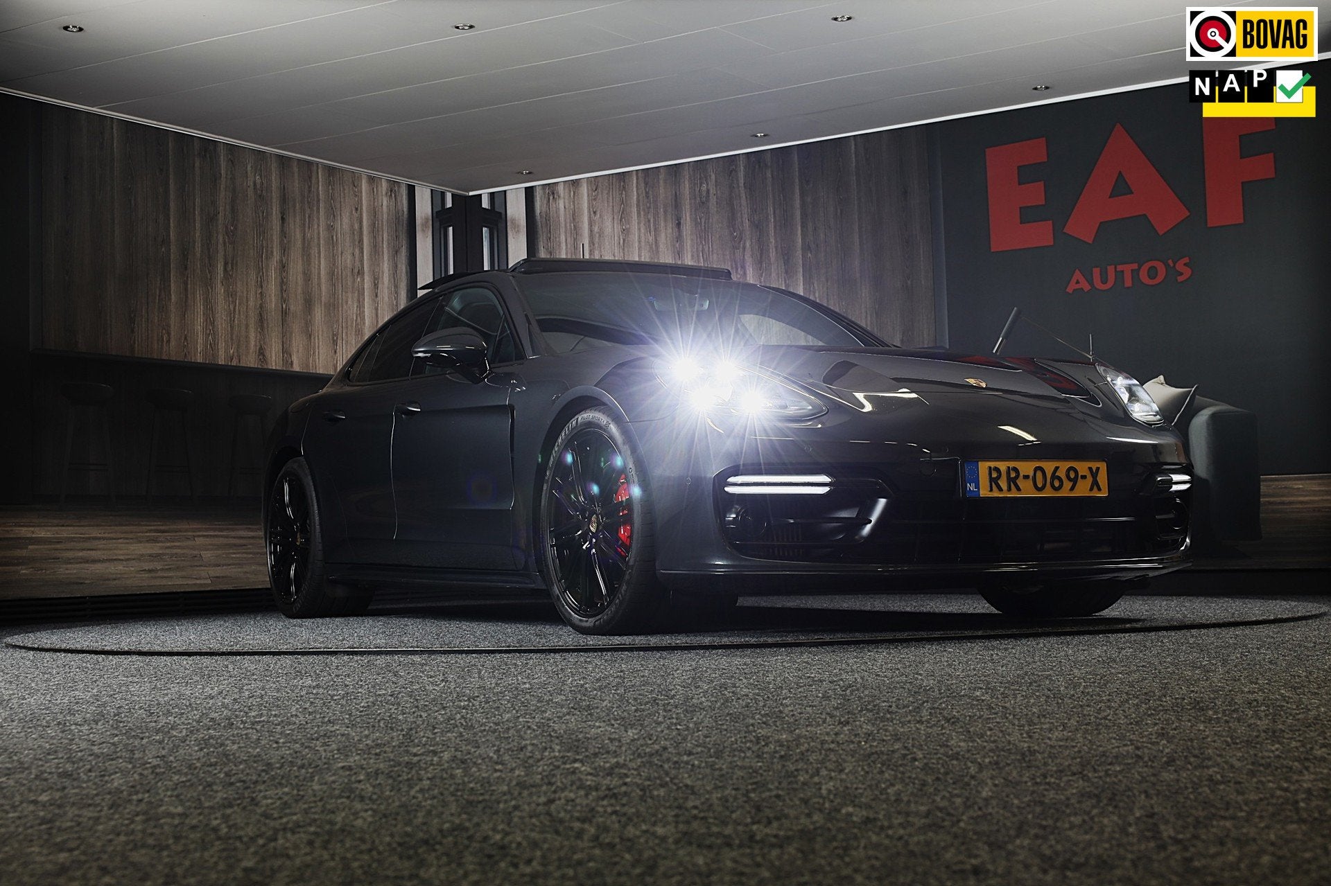 Porsche Panamera 2.9 4 E-Hybrid / Acc / Lane Assist / Leder, Auto's, Automaat, Adaptive Cruise Control, Gebruikt, 138 €/maand