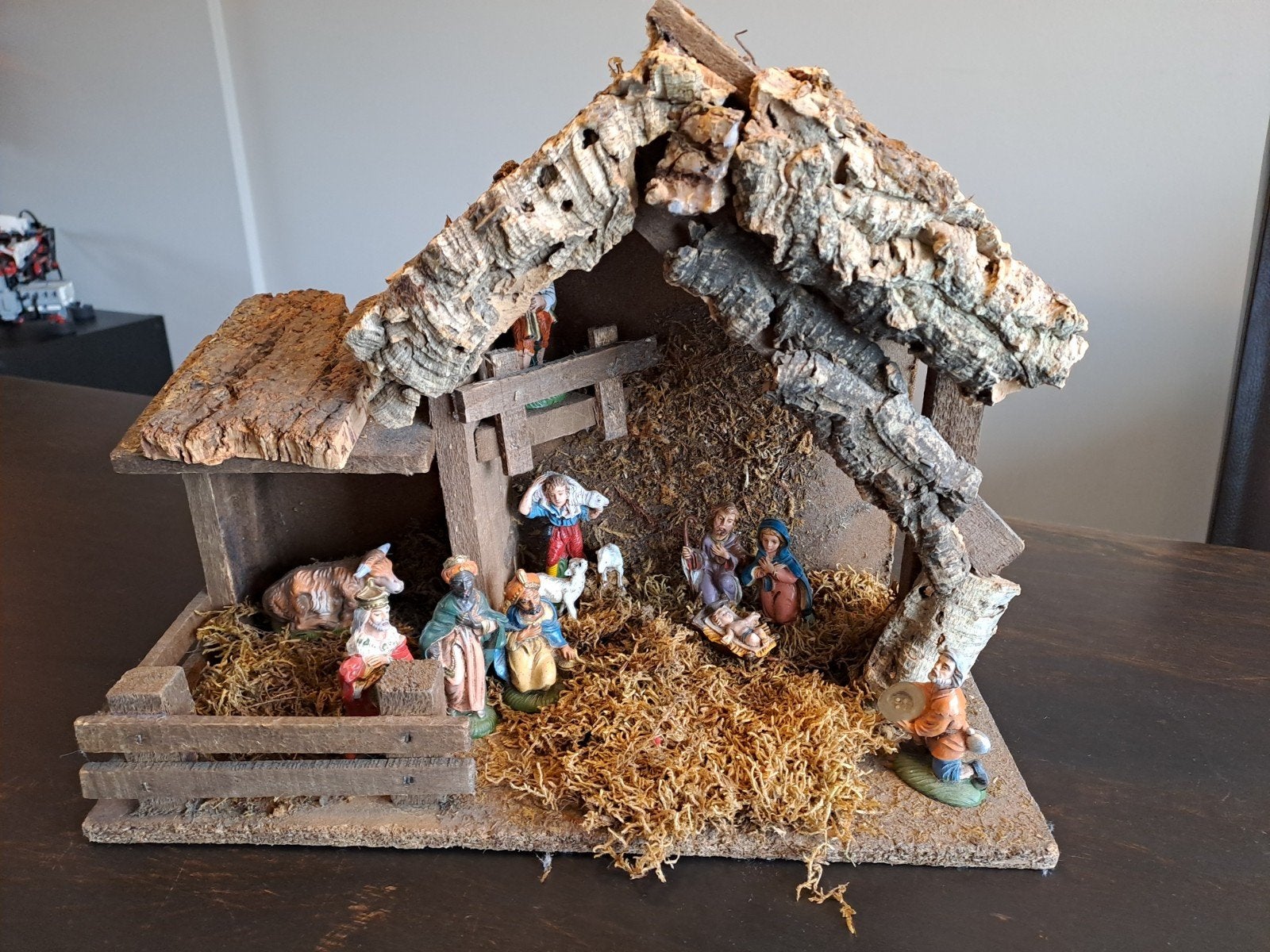 Ouderwetse kerststal, gratis voor goed doel, Diversen, Ophalen of Verzenden