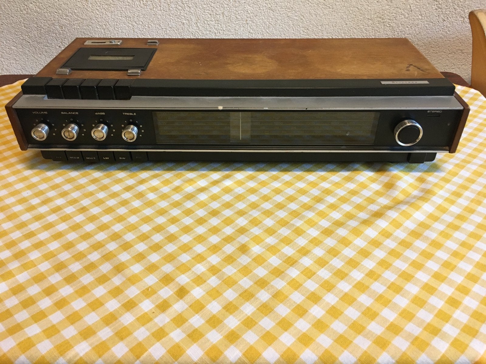Oude stereo aristona 2 in 1  vaste pr ophalen, Ophalen, Overige merken