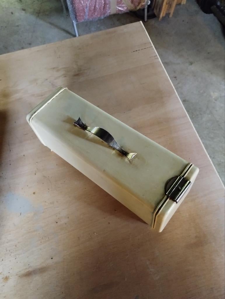 Oude ontbijtkoek trommel, Ophalen of Verzenden