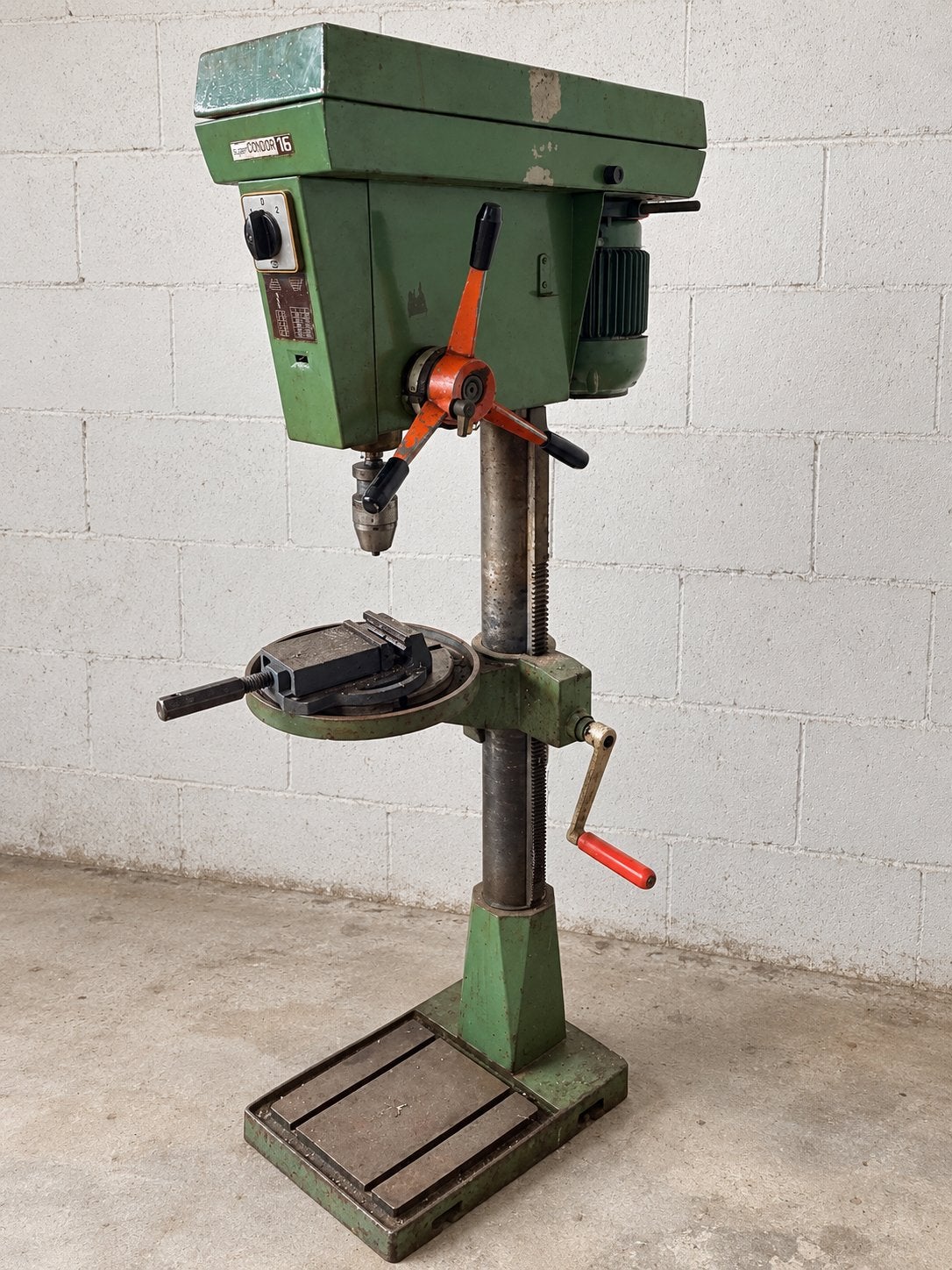 Super Condor 16 Kolomboormachine - Goed Werkend, Ophalen, Gebruikt, Kolomboormachine, Variabele snelheid