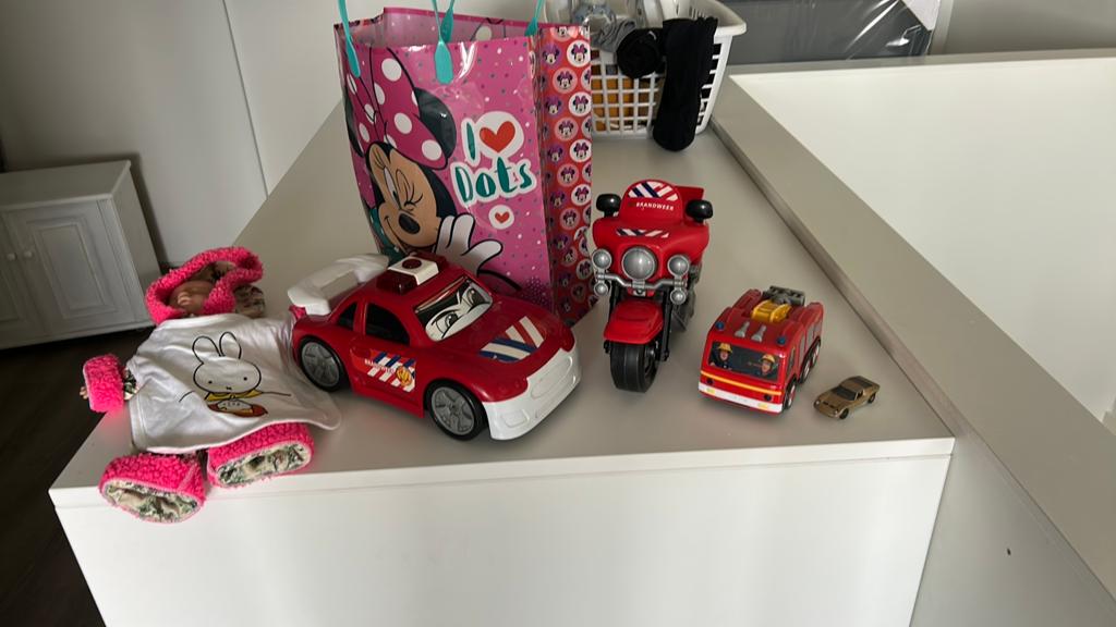 Tasje met gratis speelgoed, Kinderen en Baby's, Ophalen of Verzenden, Gebruikt