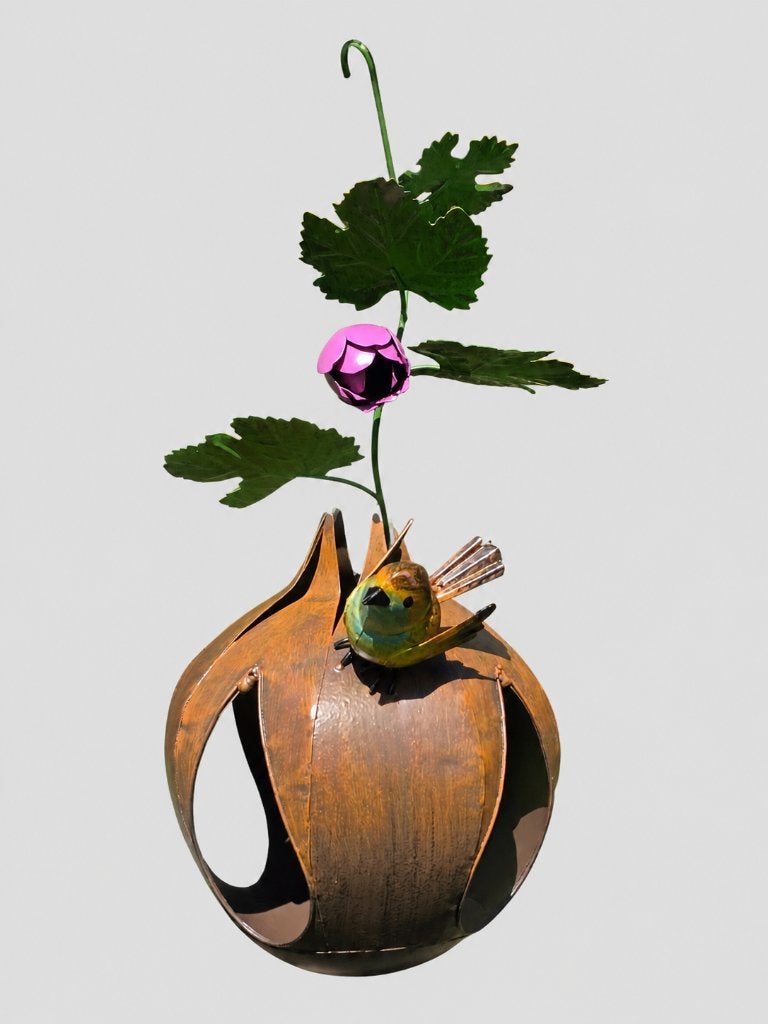 VOEDERHUISJE / 20 cm in doorsnee, Huis en tuin decoratie Marie, Nieuw, Info@huisentuindecoratiemarie.nl, Peize