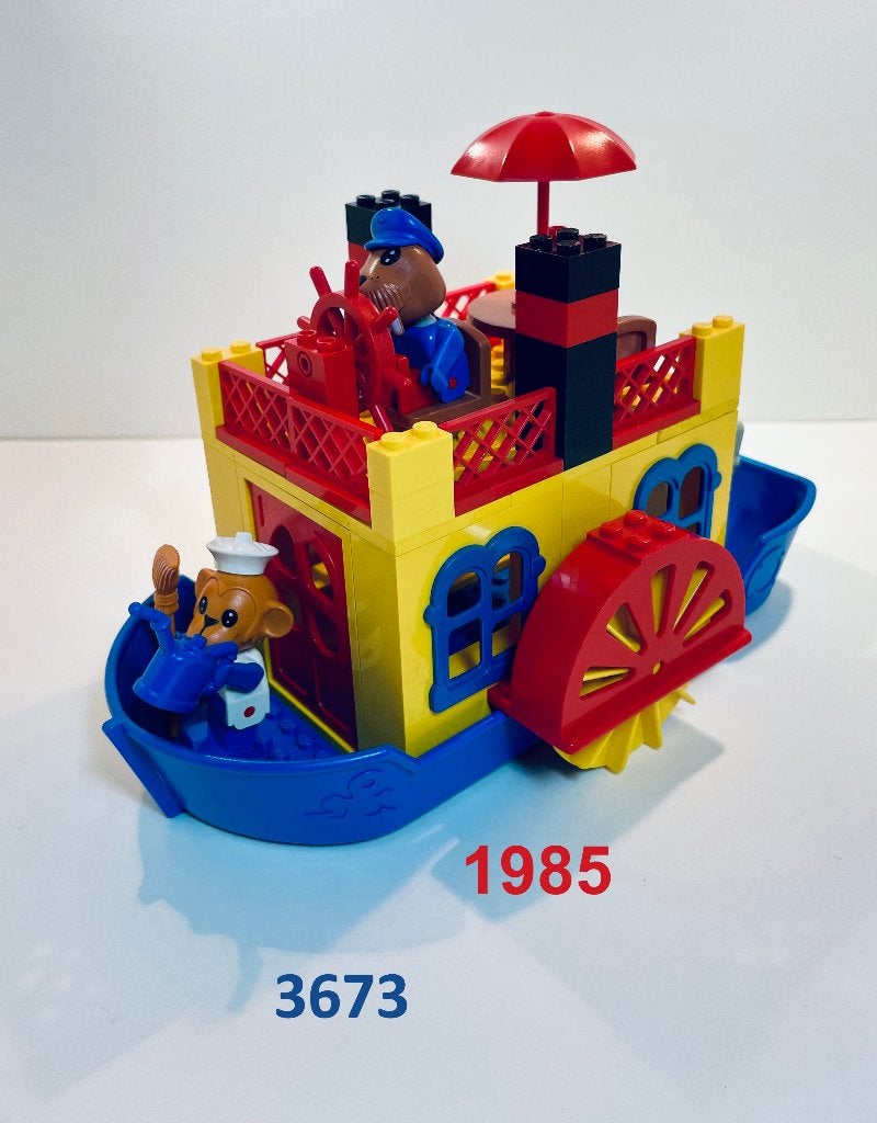 Lego Fabuland 3673 Stoomboot, Overige thema's, Lego, Ophalen of Verzenden, Zo goed als nieuw