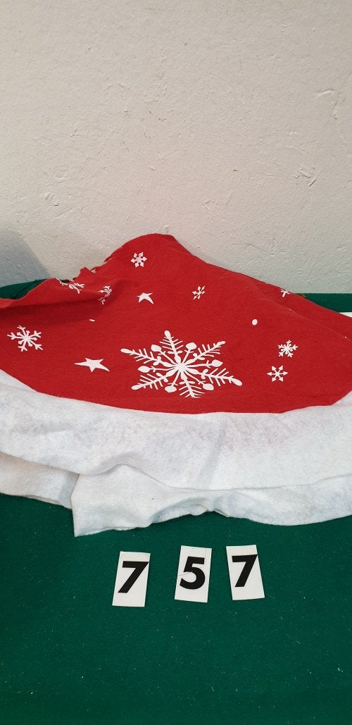 757 ] ,kerstboom doek, Ophalen of Verzenden, 'T Olde Gre-j, Info@toldegrej.nl, Endepoelstraat 20f Didam