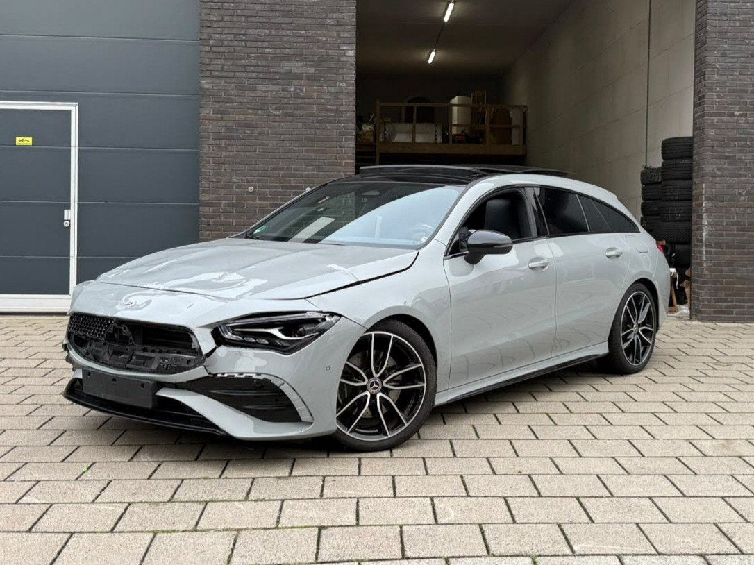 Mercedes CLA 200 Shooting-Brake Amg Nardo 2025 Pano Sfeer, Auto diversen, Zwart, Ophalen of Verzenden, SUV of Terreinwagen, Benzine