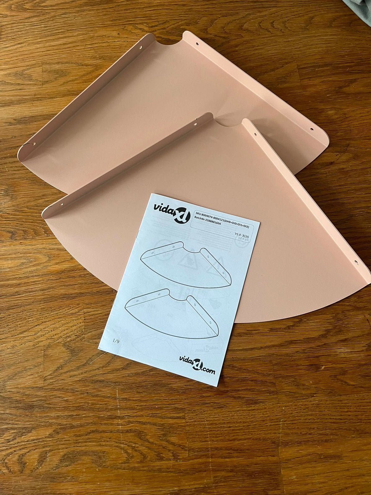 vidaXL Hoek planken badkamer, Minder dan 50 cm, Overige typen, Ophalen of Verzenden, Zo goed als nieuw
