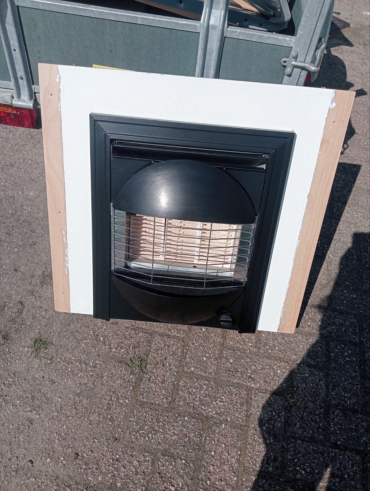 Inbouw gaskachel ZMS OPHALEN, Ophalen, Gebruikt, Gas, Gevelkachel
