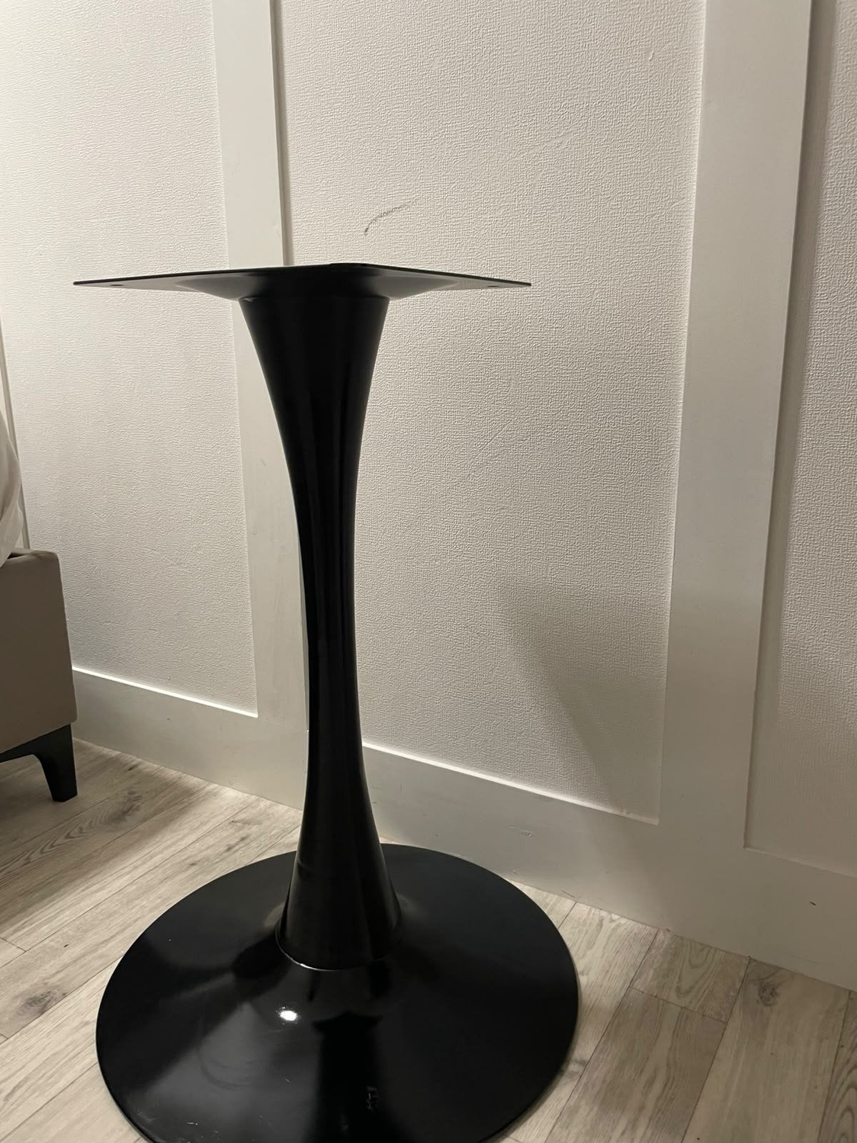 Zwarte Tulpen Tafelpoot - Modern Design, Ophalen, Tafelpoot, Minder dan 50 cm, Gebruikt