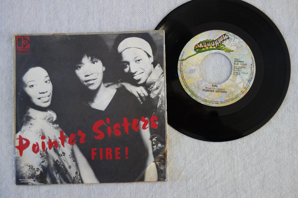 Single Pointer Sisters. Fire, Cd's en Dvd's, Vinyl Singles, 7 inch, Single, Ophalen of Verzenden, Zo goed als nieuw