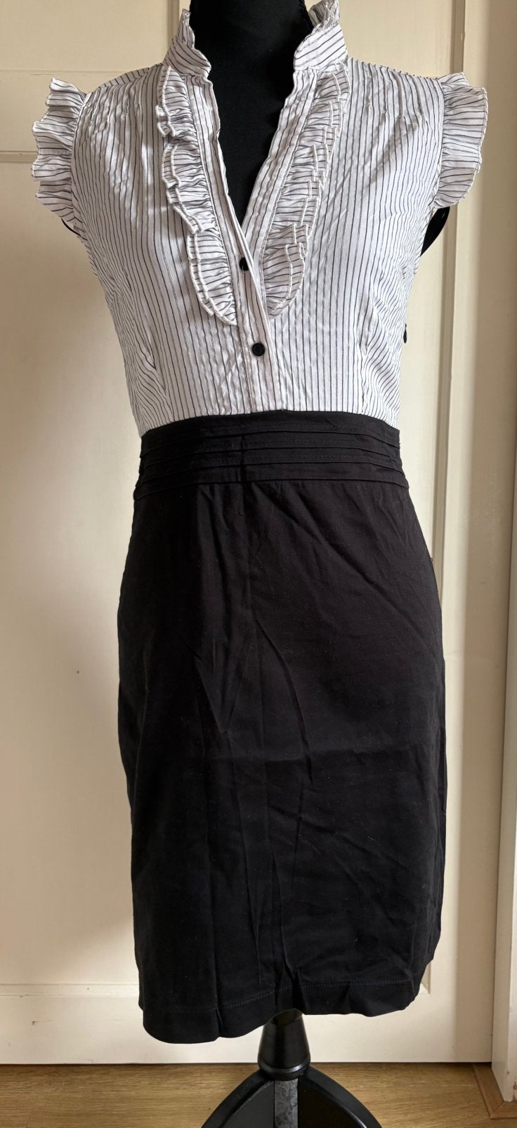 Dorothy Perkins pencil dress maat 36, Kleding | Dames, Zwart, Ophalen of Verzenden, Zo goed als nieuw, Maat 36 (S)