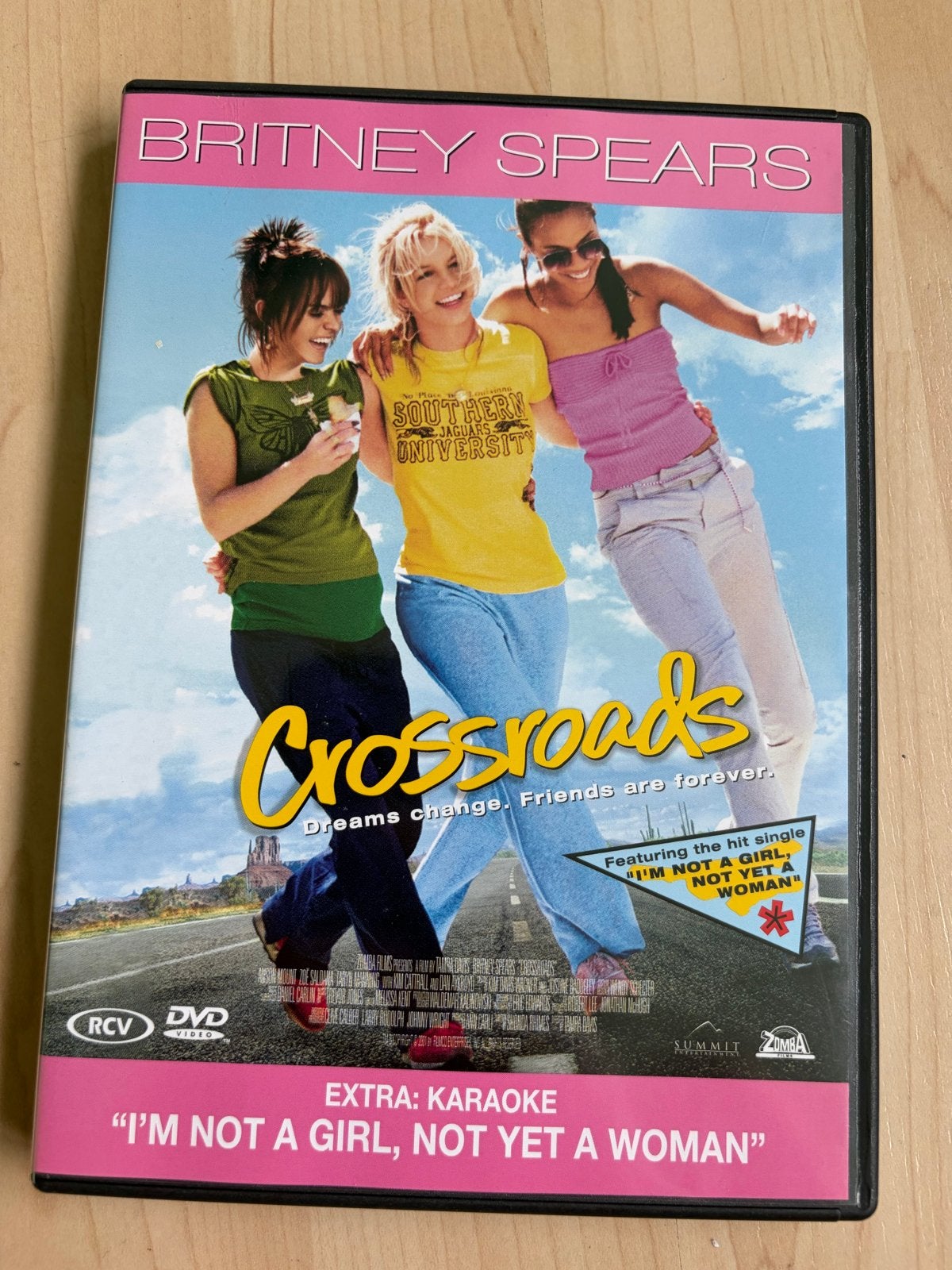 Crossroads DVD - Britney Spears - Romantische Komedie, Cd's en Dvd's, Alle leeftijden, Nederlands, Ophalen of Verzenden, Gebruikt