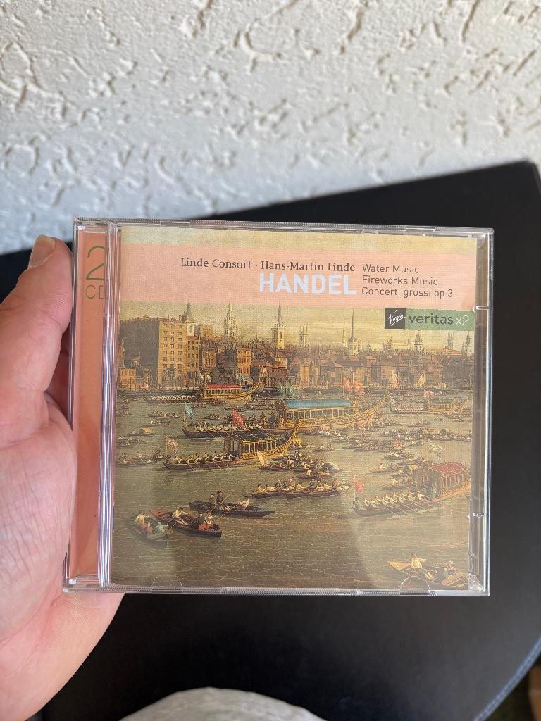 Händel, Linde-Consort - Water Music / Fireworks Music, Ophalen of Verzenden, Classicisme, Zo goed als nieuw, Kamermuziek