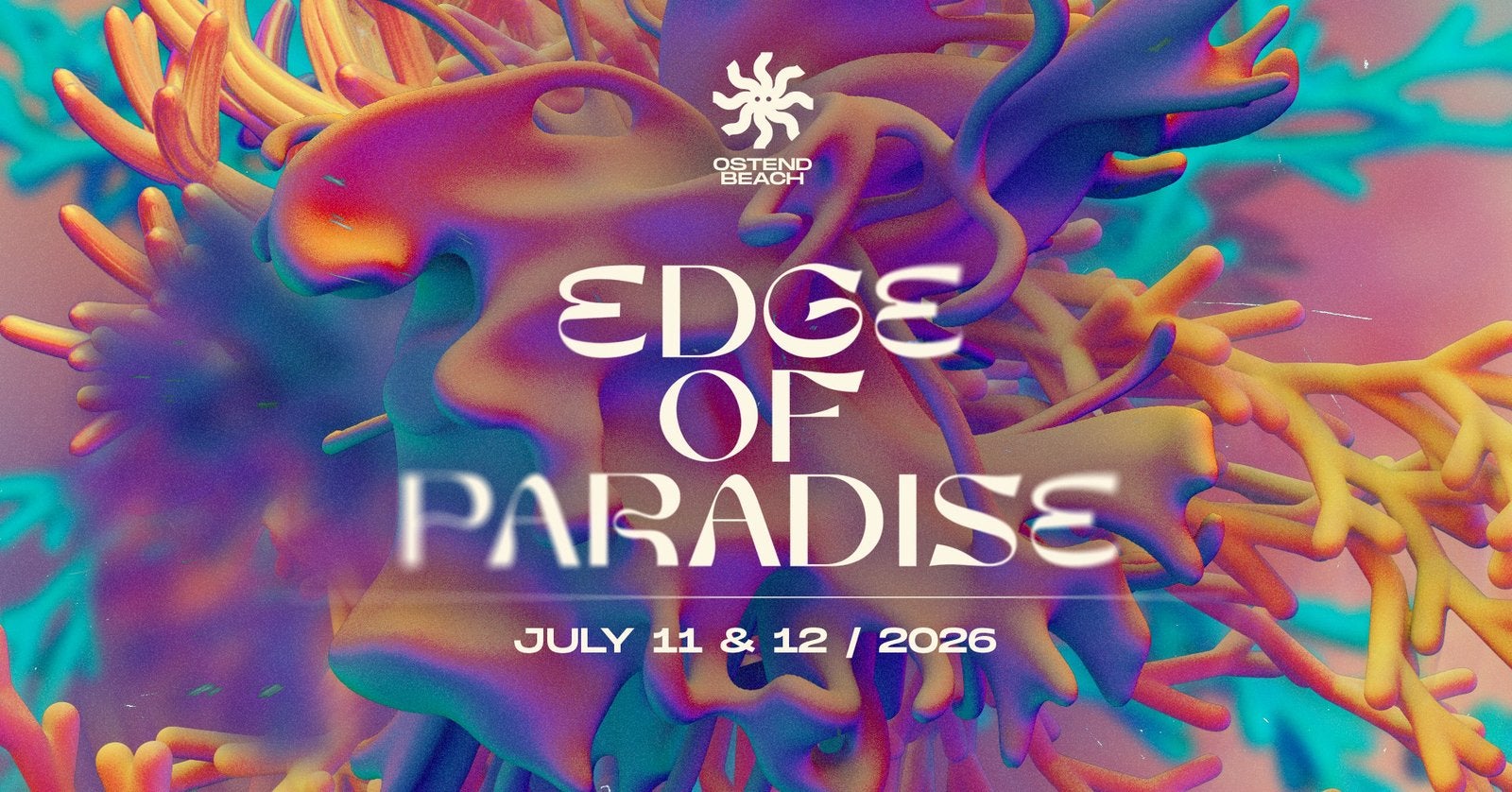2 Vrijdag Tickets Ostend Beach Festival Edge of Paradise, Tickets en Kaartjes, Twee personen