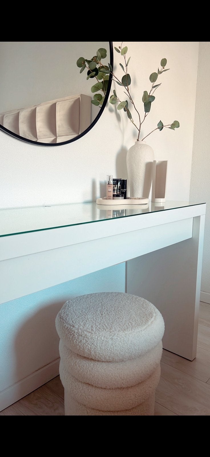 Toilettafel, Huis en Inrichting, Ophalen, 50 tot 100 cm, Zo goed als nieuw, 25 tot 50 cm