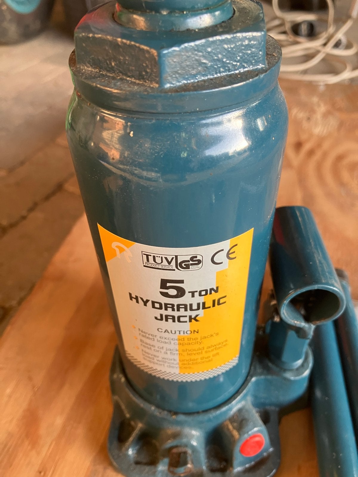 5 Ton Hydraulische Krik - Potkrik, Ophalen of Verzenden, Gebruikt, Hydraulisch, Potkrik