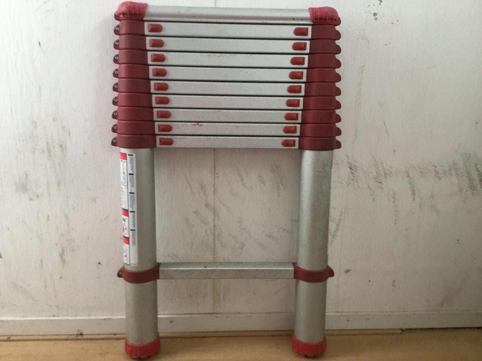 Telesteps Telescopische Ladder 3.3m - Opvouwbaar, Doe-het-zelf en Verbouw, Gebruikt, Ophalen of Verzenden, Ladder, Opvouwbaar of Inschuifbaar