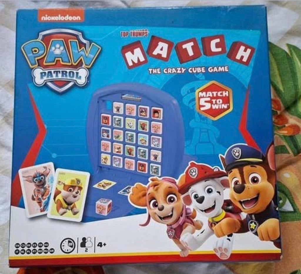 Paw patrol Match, Een of twee spelers, Ophalen, Zo goed als nieuw
