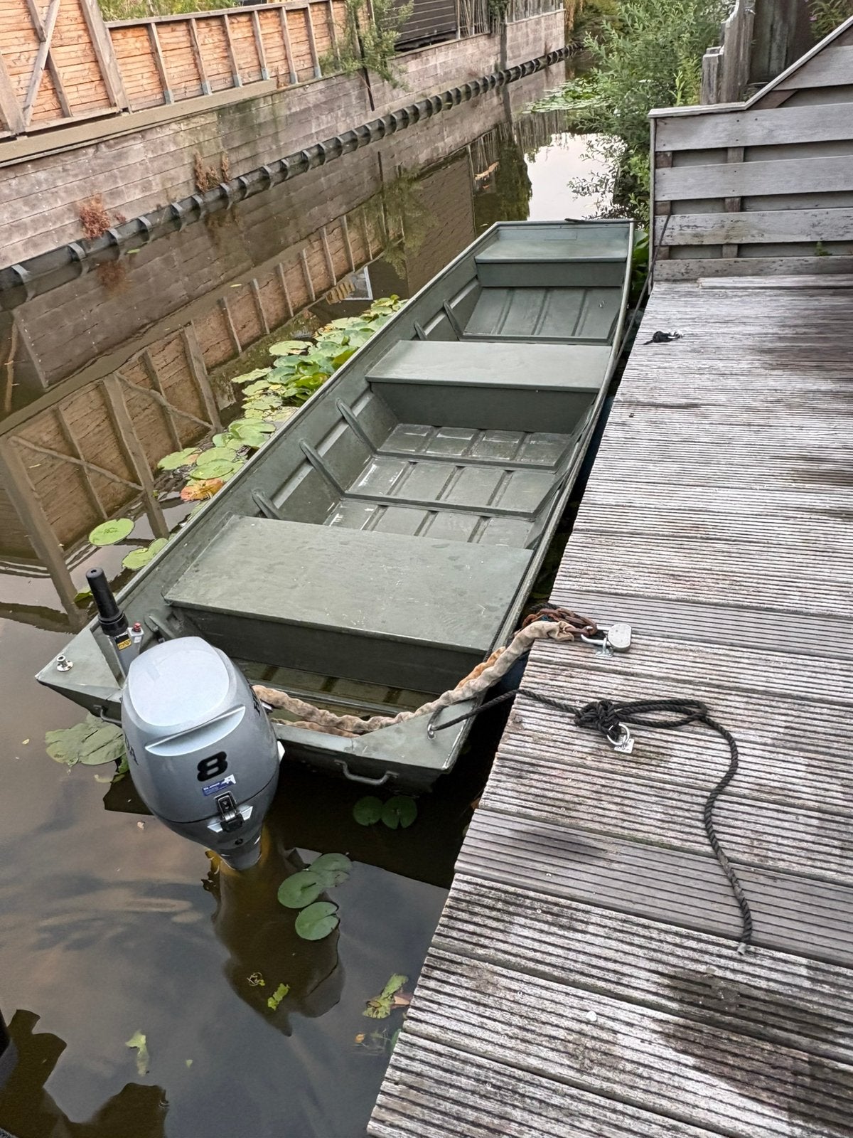 Allumcraft 4,20 m x 1,40 m, Watersport en Boten, Gebruikt, 1 m, Ophalen of Verzenden, Overig typen