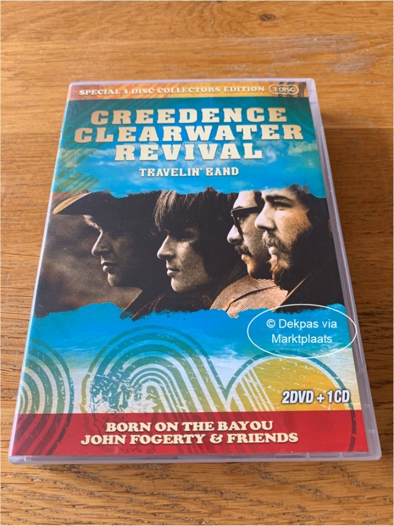 Dvd's + Cd Creedence Clearwater Revival - Travelin' Band, Alle leeftijden, Ophalen of Verzenden, Gebruikt