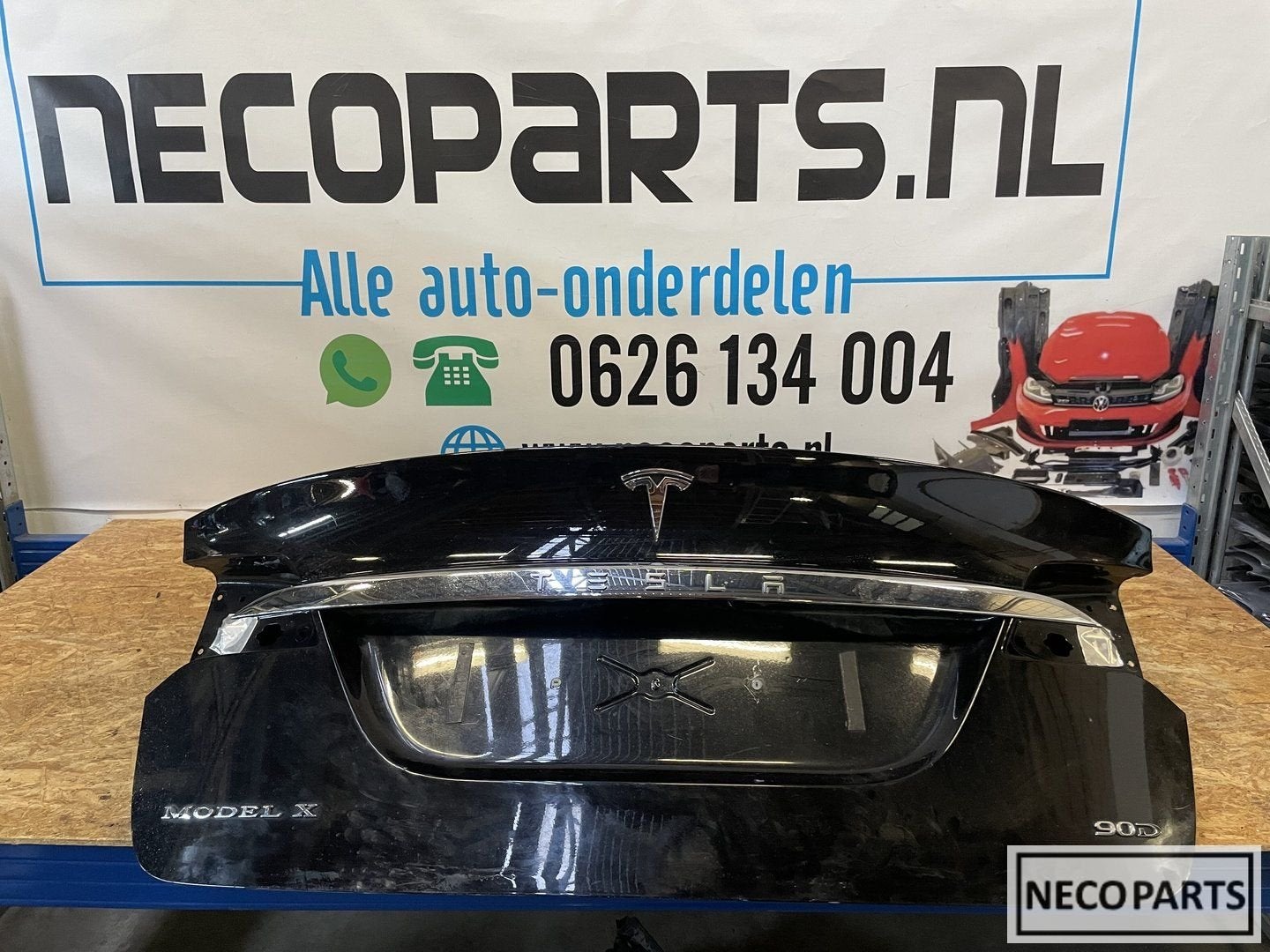 TESLA X ACHTERKLEP ACHTER KLEP ORIGINEEL, Gebruikt, -, Overige automerken, -