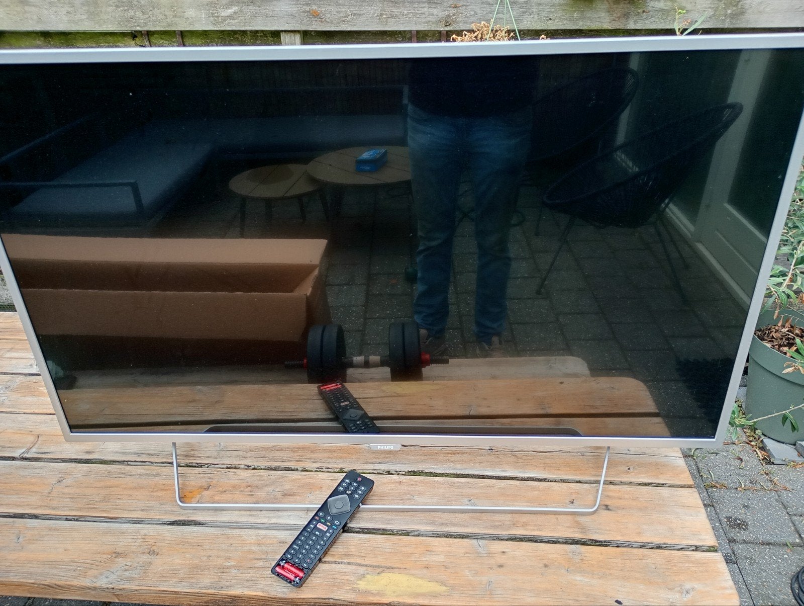 Philips 49PUS6412/12 4K UHD Smart TV - 49 inch, Audio, Tv en Foto, Televisies, Ophalen, Philips, 50 Hz, 100 cm of meer