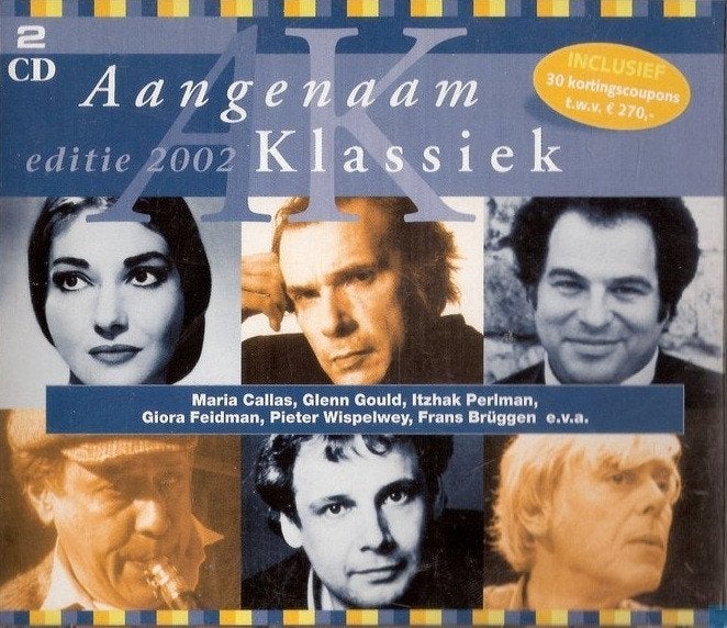 SALE--CD VARIOUS-Aangenaam Klassiek 2002 Cd1+2, Verzenden, Classicisme, Zo goed als nieuw, Kamermuziek