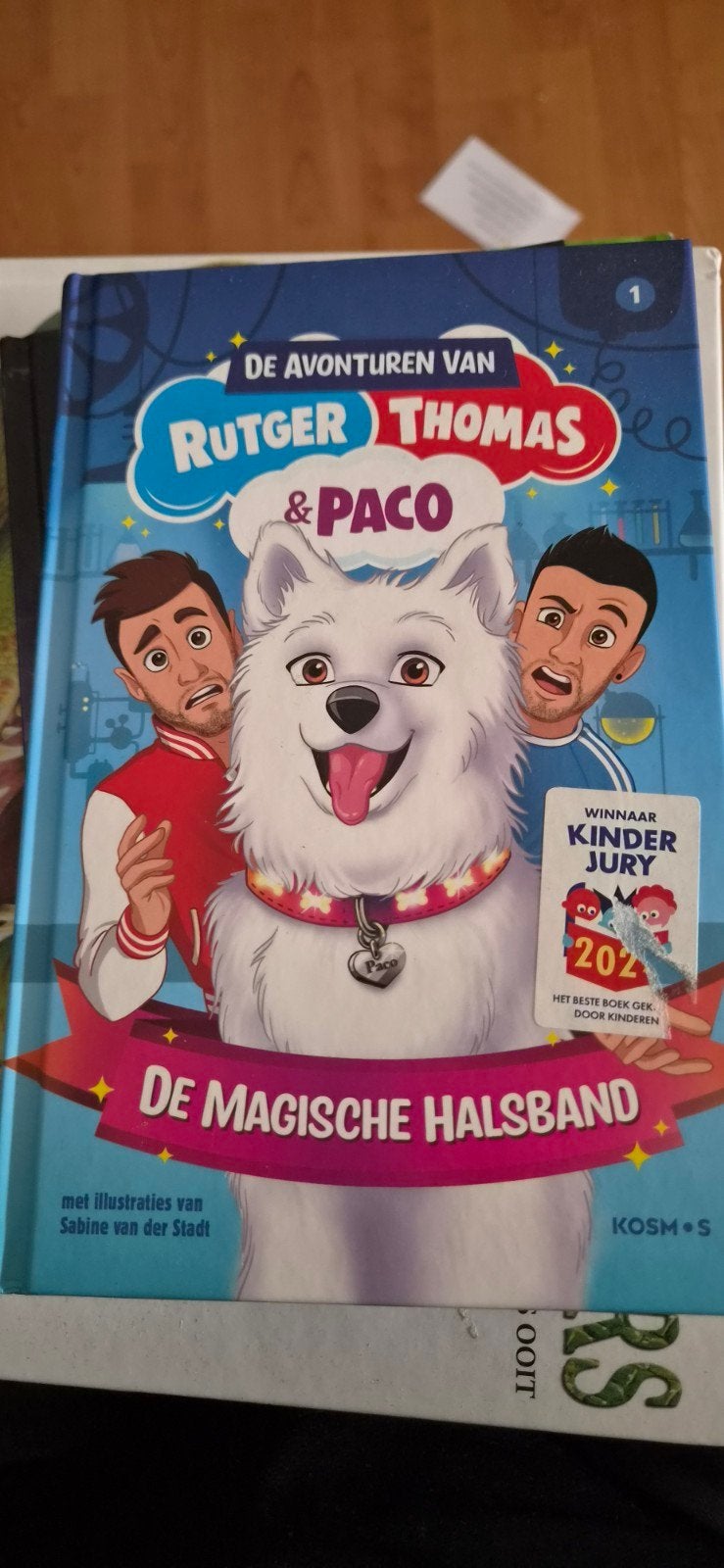 De Avonturen van Rutger, Thomas & Paco: De Magische Halsband, Ophalen of Verzenden, Zo goed als nieuw, Rutger Vink, Thomas van Grinsven, Sabine van der Stadt