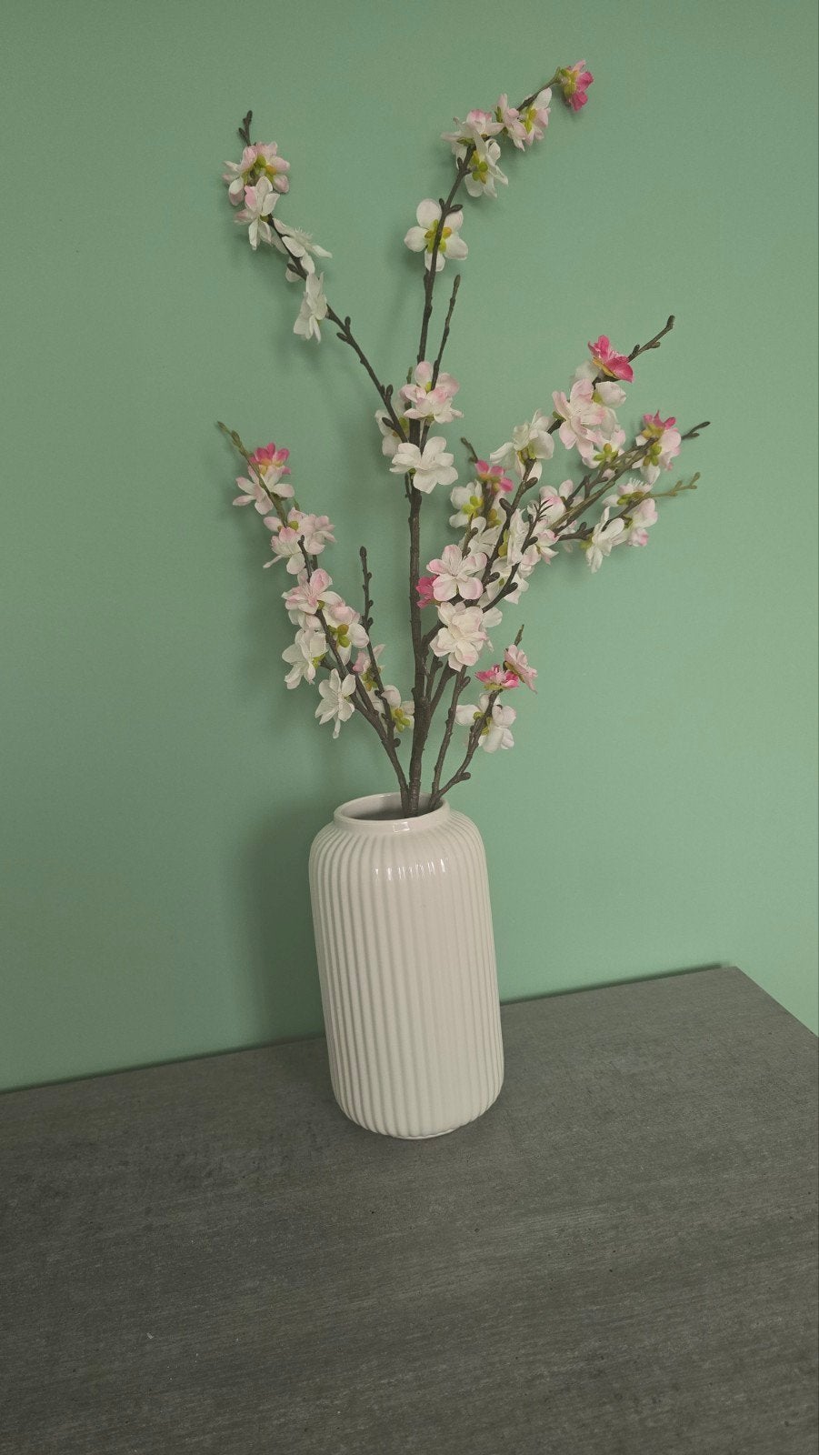 Vaasje met droogbloemen, Huis en Inrichting, Ophalen of Verzenden, Zo goed als nieuw